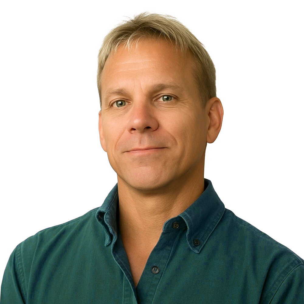 Photo: Happy smiling male.